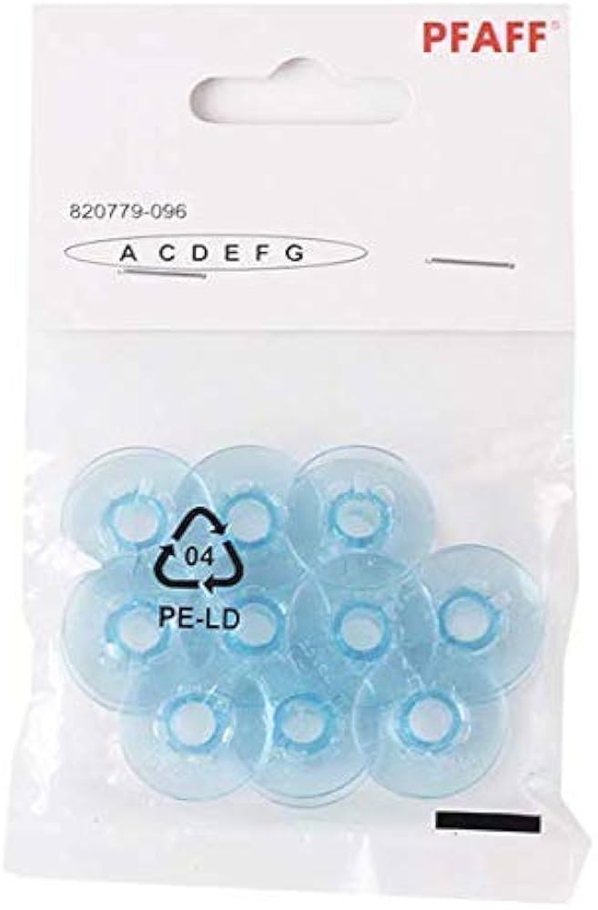 PFAFF - ( A, C, D, E, F, G) Blue Bobbins 10pkg